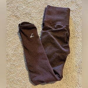 Brown Gymshark Leggings